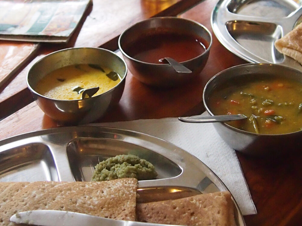 Sri Lanka curry dosa
