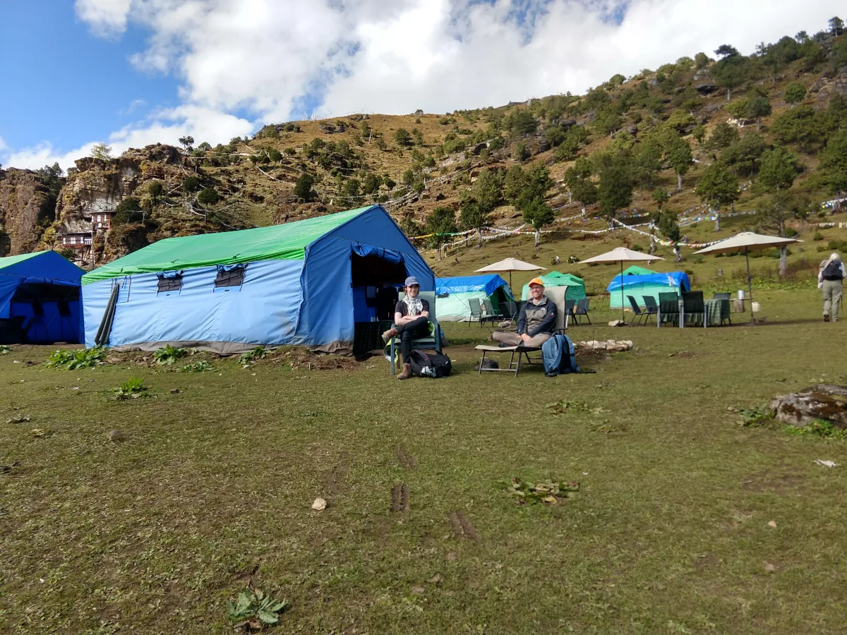 Bumdra Camp Dining