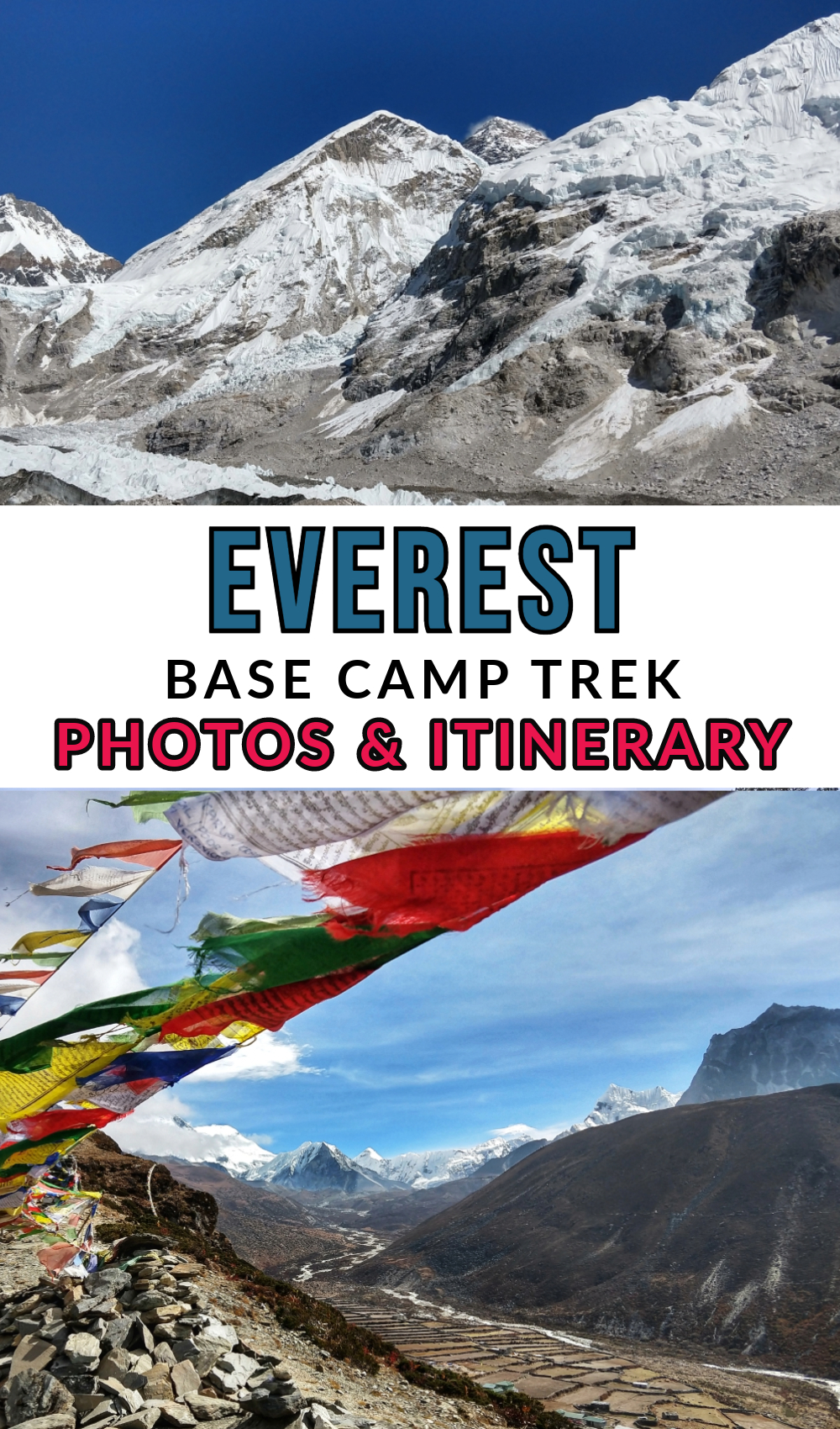 Everest Base Camp trek photos and itinerary