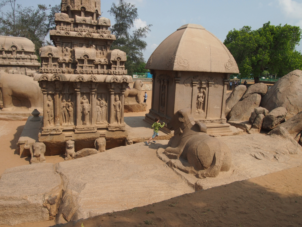 Mamallapuram India carvings