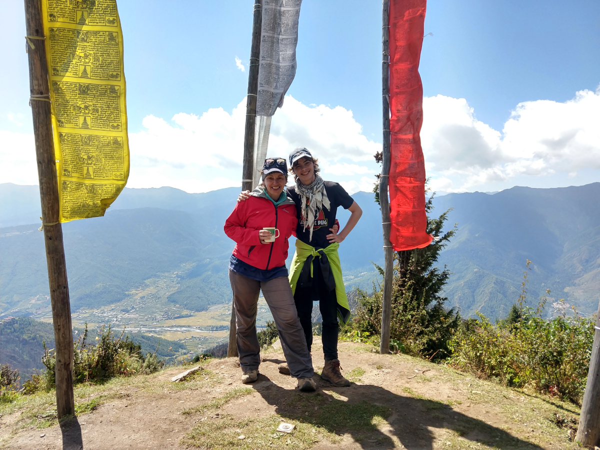trek to camp Bhutan