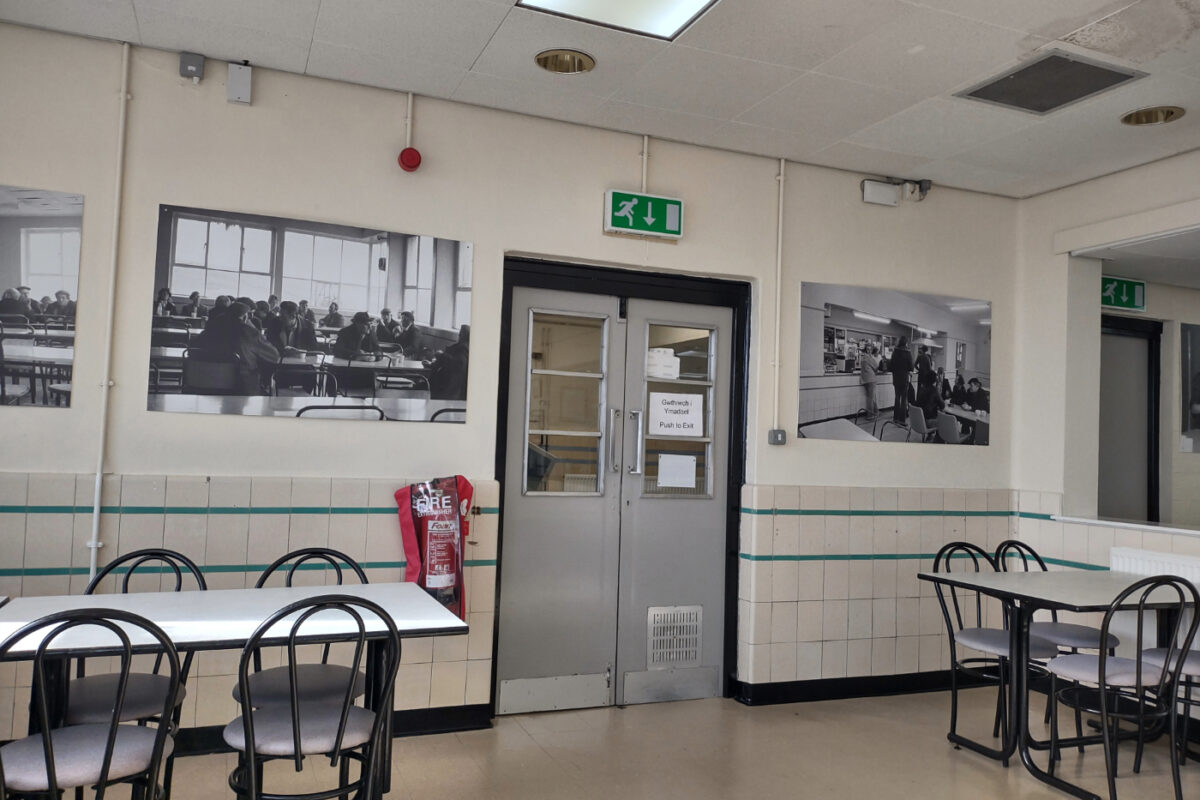 Cafe at Big Pit, refreshments and washrooms available