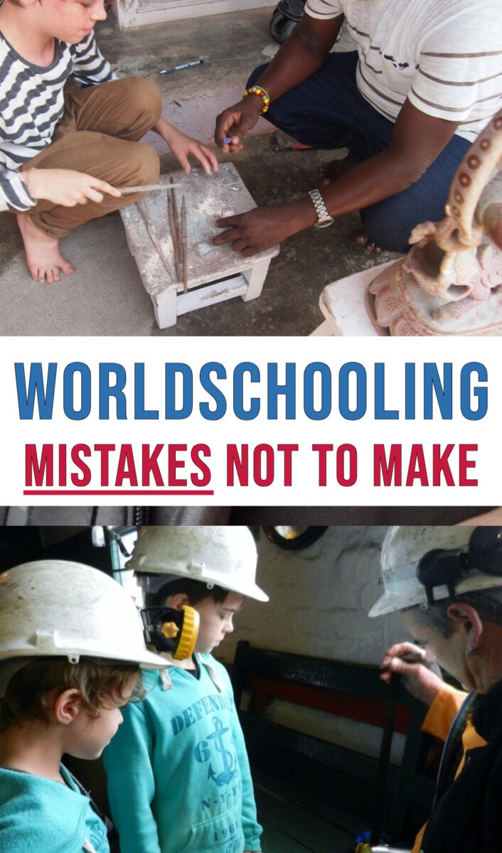 worldschooling mistakes