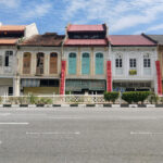 ipoh malaysia pretty multi coloured shop houses