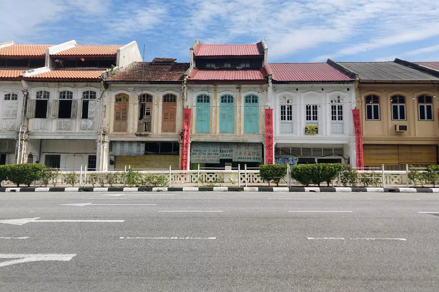 ipoh malaysia pretty multi coloured shop houses