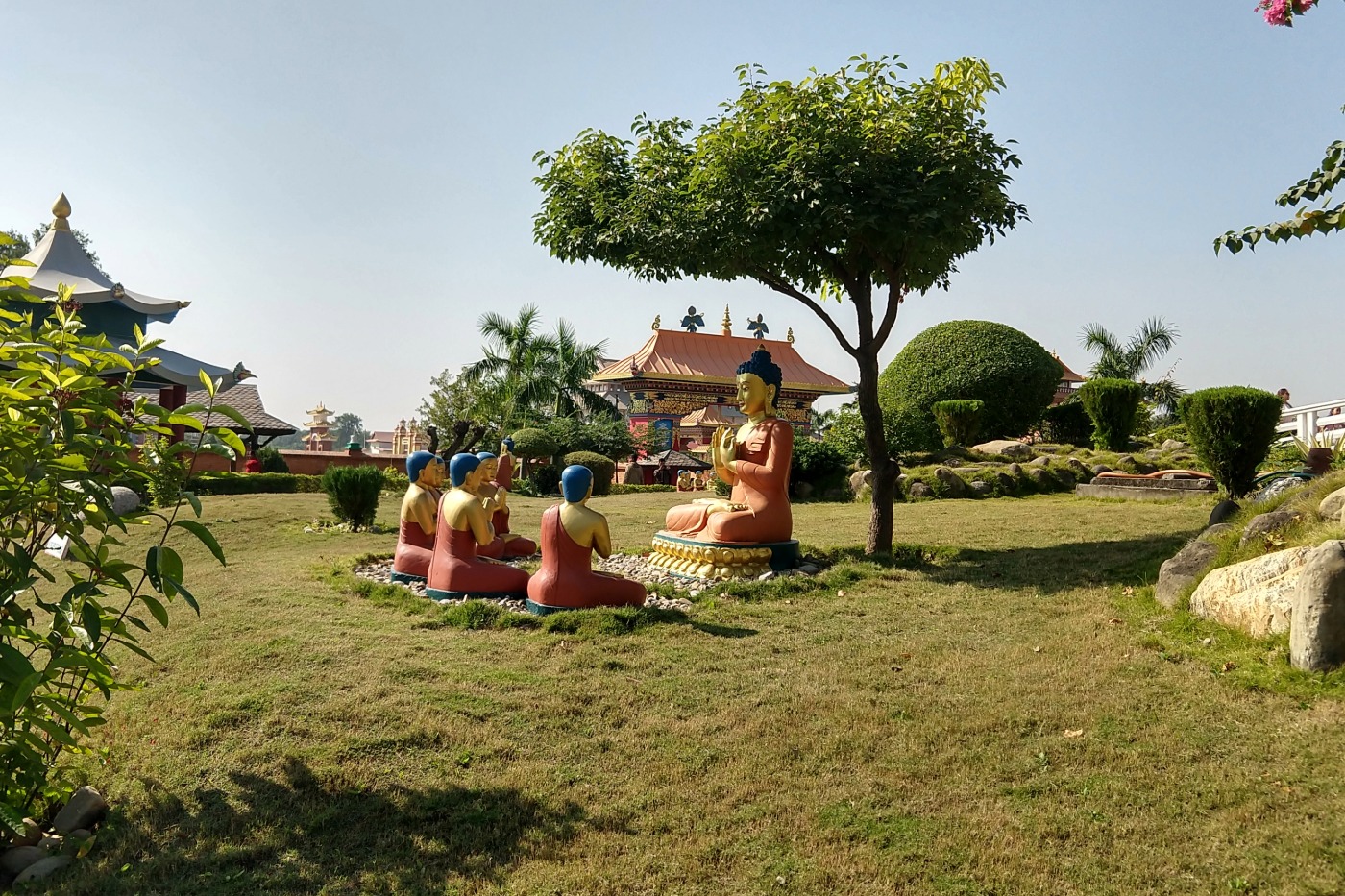 Lumbini buddha gardens