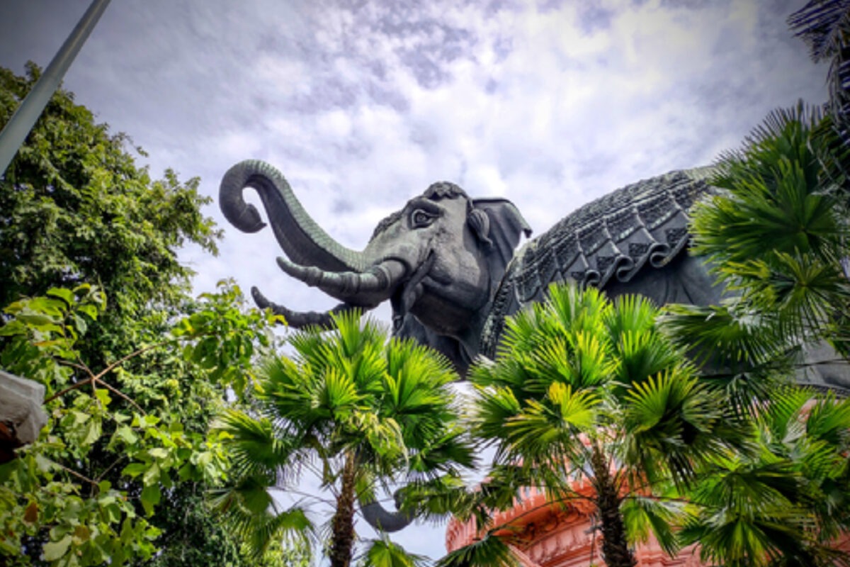 Erawan Museum giant elephant Bangkok Thailand