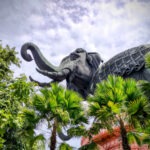 Erawan Museum giant elephant Bangkok Thailand