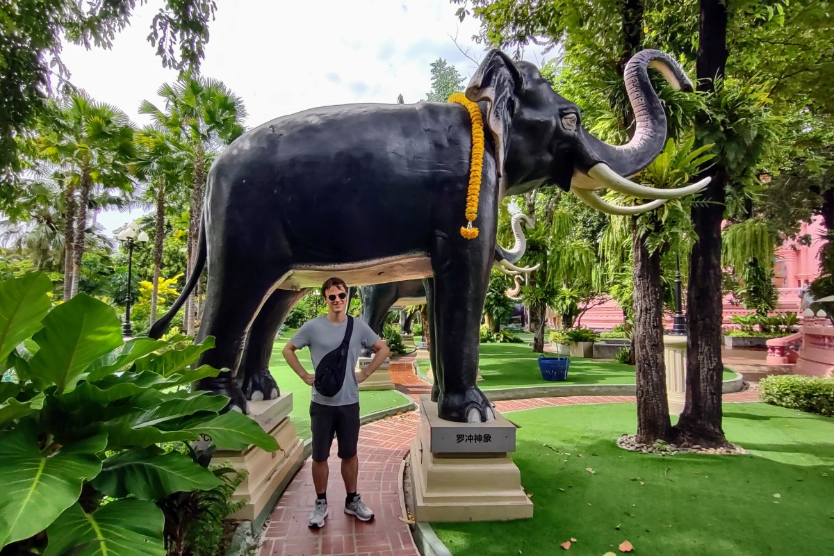 Erawan museum elephants child