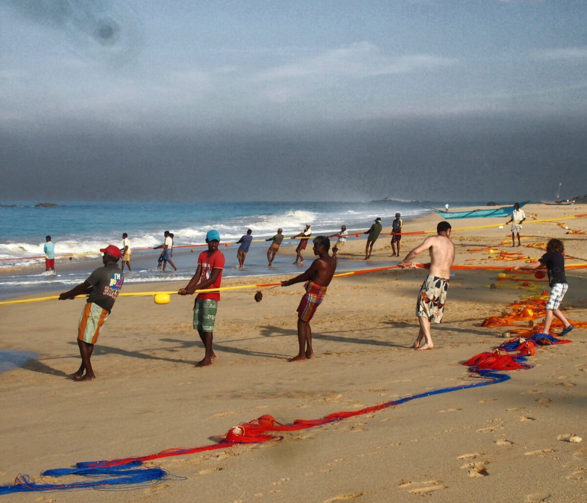 Community fishing net India