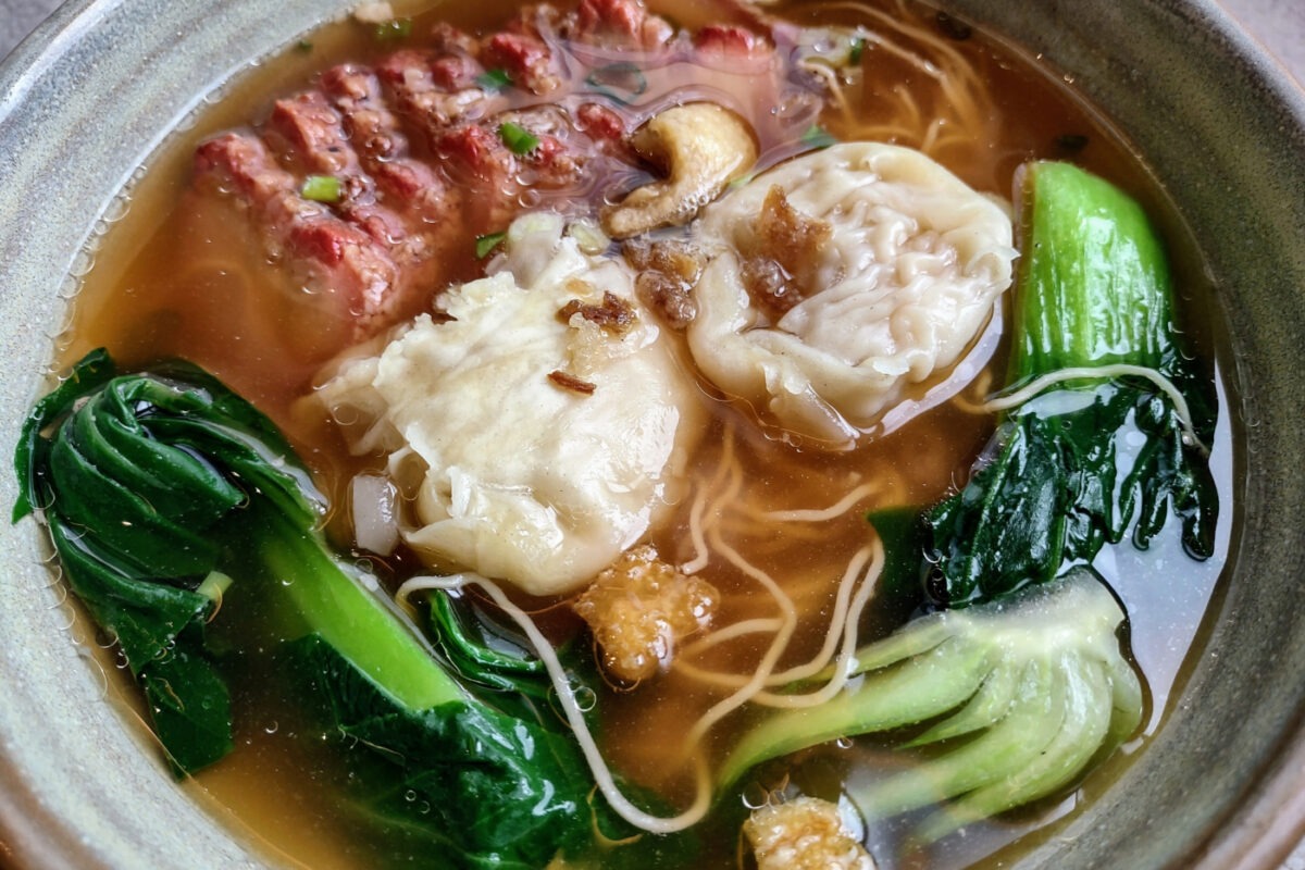 Fullerton hotel breakfast dish.