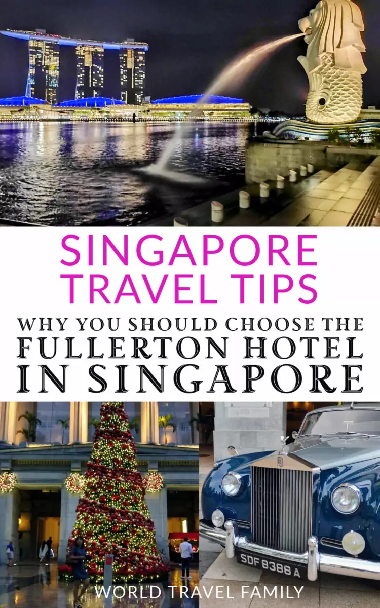 Photos of Singapore and The Fullerton Hotel