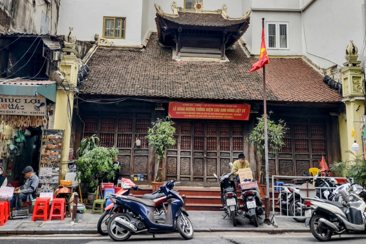 Old Building in Hanoi Vietnam