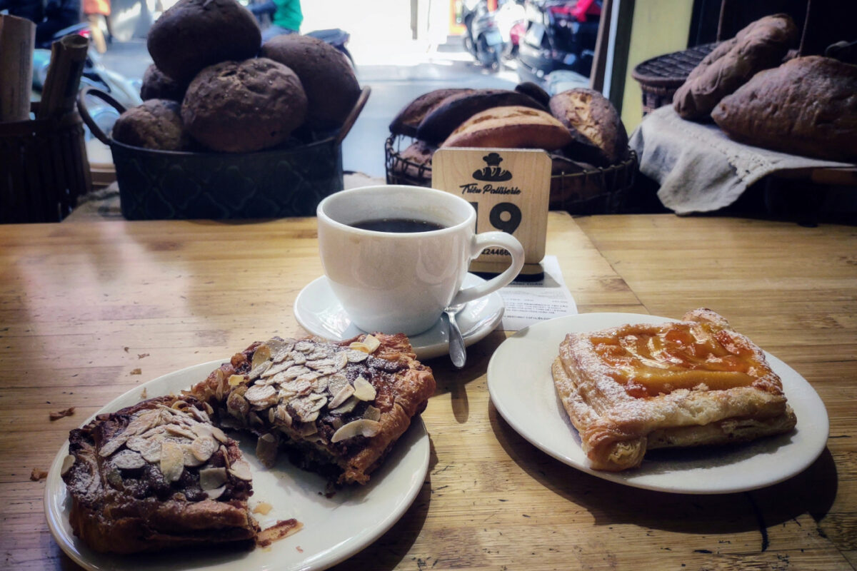 Trieu Patisserie coffee and pastries