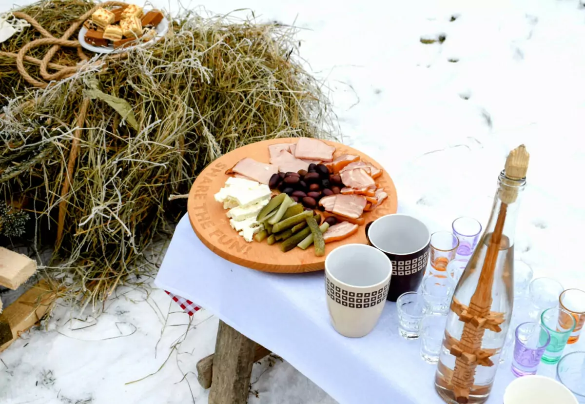 Breb Romania Food and Drink in the village