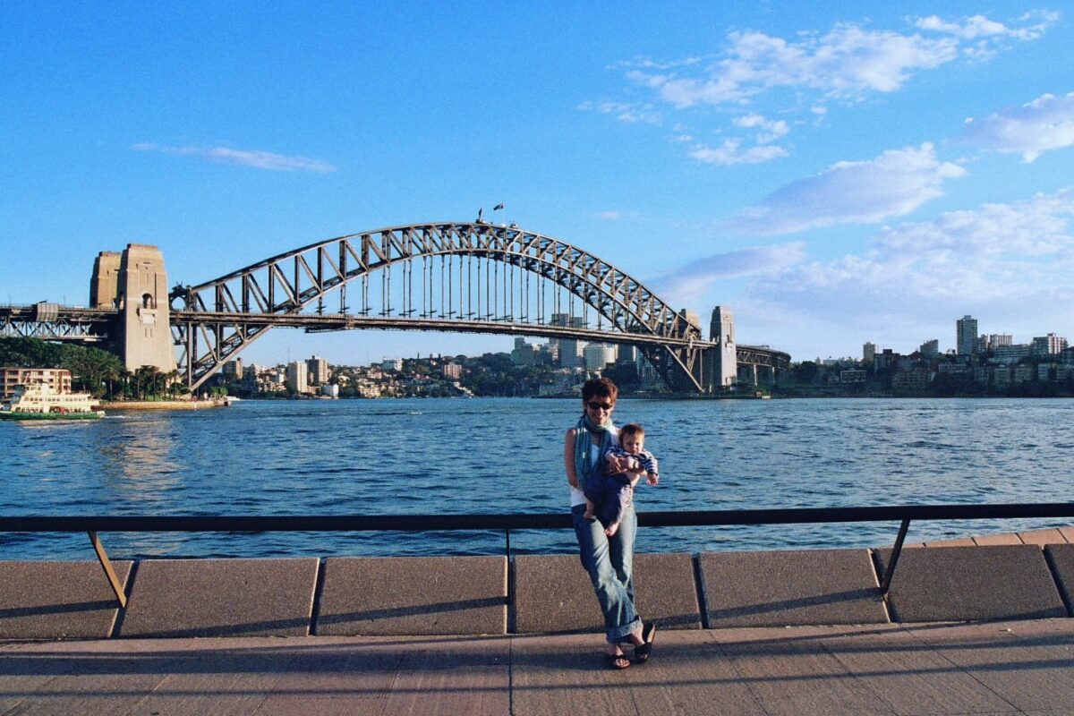 Sydney with an 11 month old baby