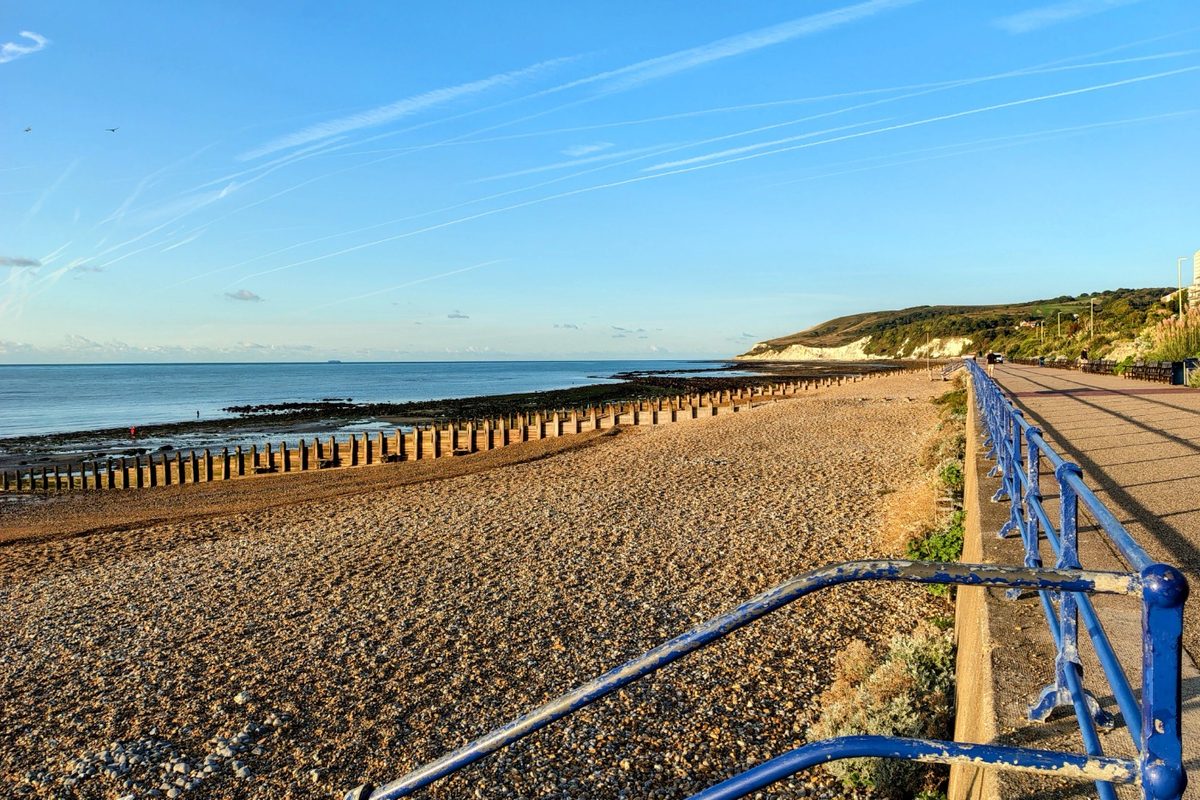 Eastbourne beach england