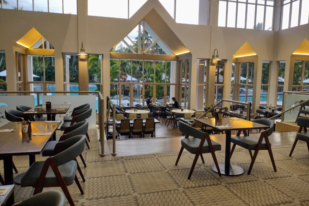 sheraton port douglas breakfast room