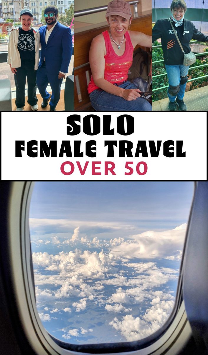 solo female travel photos 50-60 years old