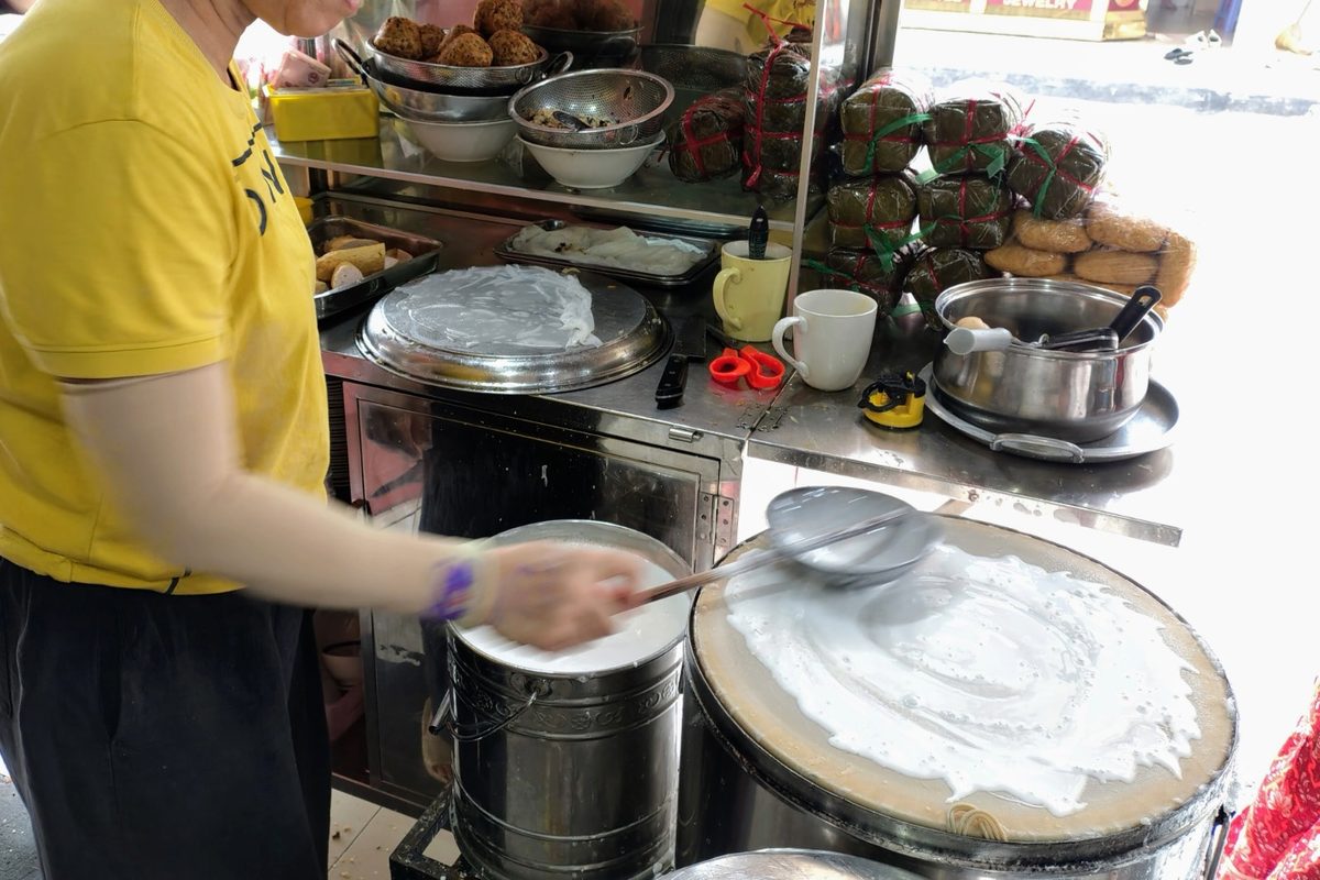 Vietnamese food rice paper